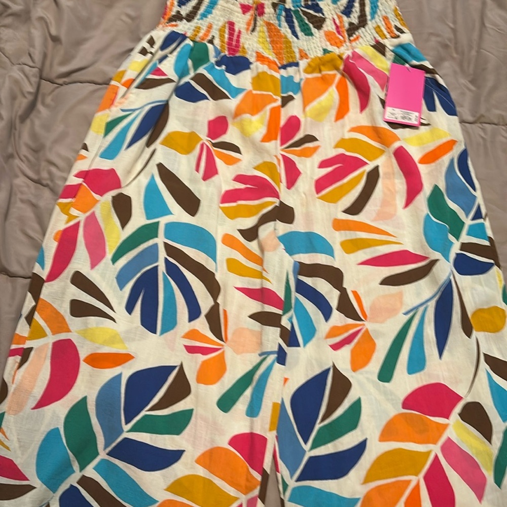 NWT Multi Color cover up pants from The Tabitha Brown Collection